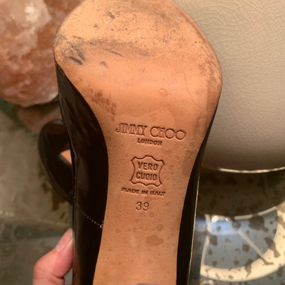 Jimmy Choo black pumps size 39 - Picture 4 of 7